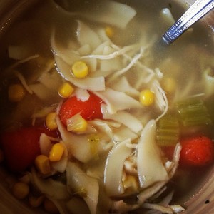 Home Made Chicken Noodle Soup